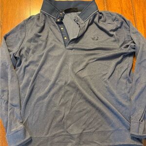 Under armour Men's Blue Long Sleeve golf pull over